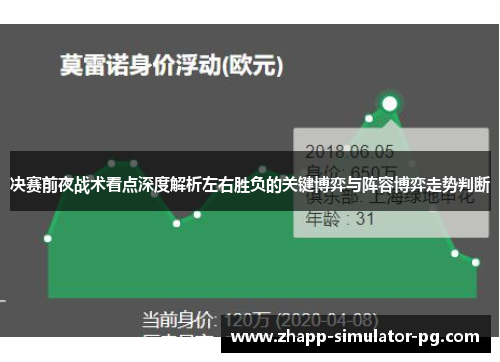 决赛前夜战术看点深度解析左右胜负的关键博弈与阵容博弈走势判断
